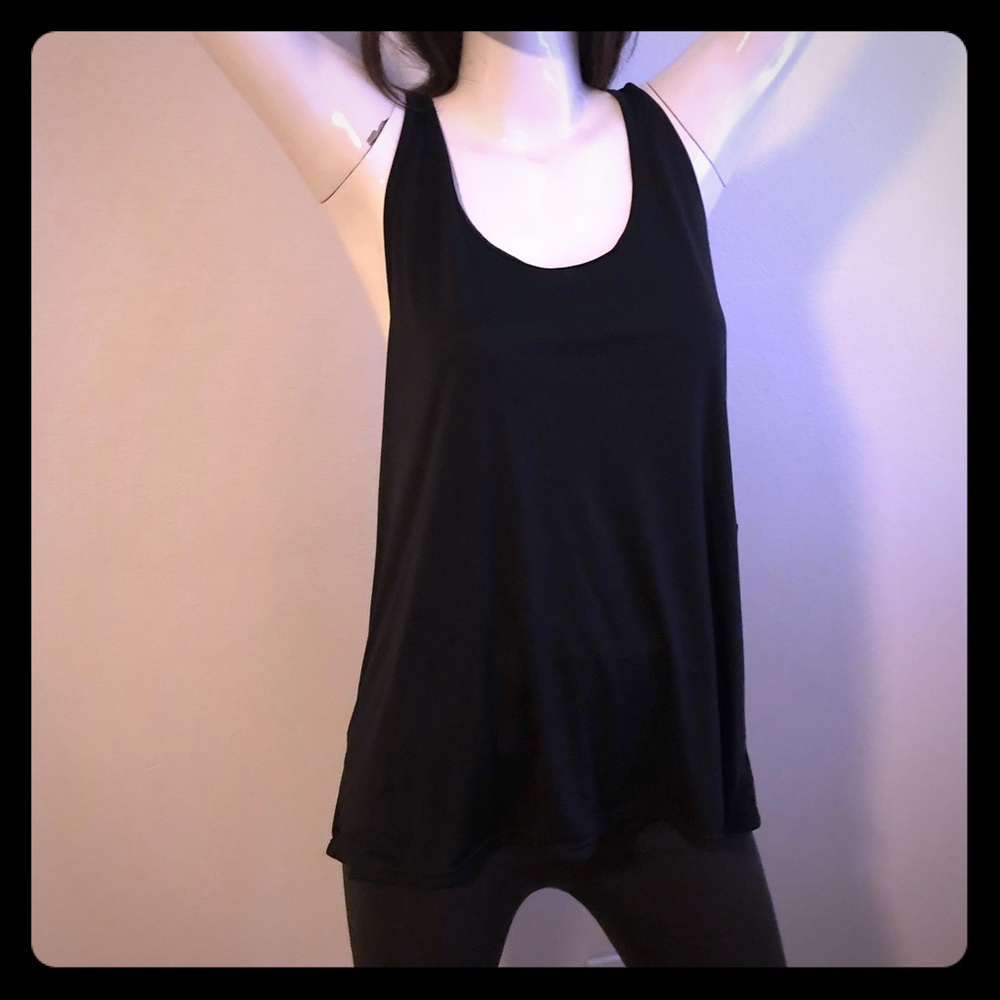 XL Black Yoga tank top